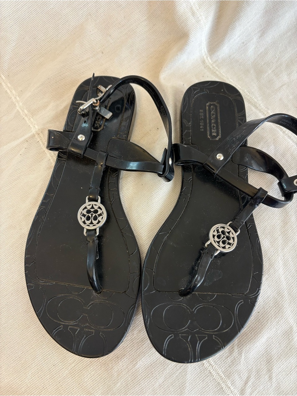 Coach Pansy‎ jelly sandals